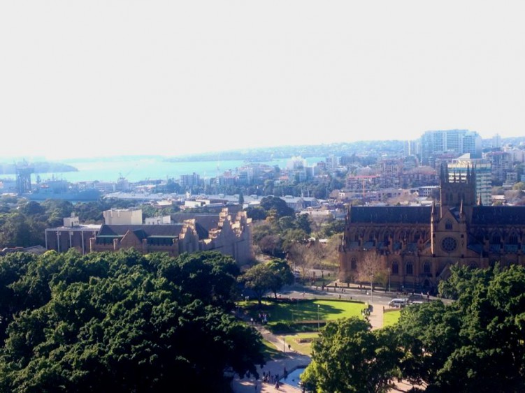 View from Sheraton on the Park King Room