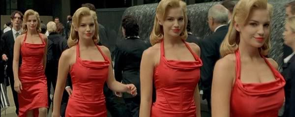 WOMAN IN RED