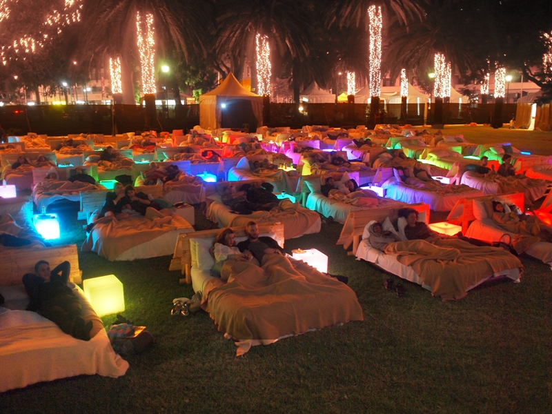 Mov'In Bed Cinema - image credit BBR AGENCY PTY LTD Mov'In Bed Cinema - image credit BBR AGENCY PTY LTD