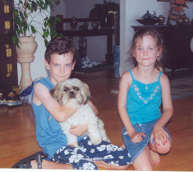 My little darlings when young children