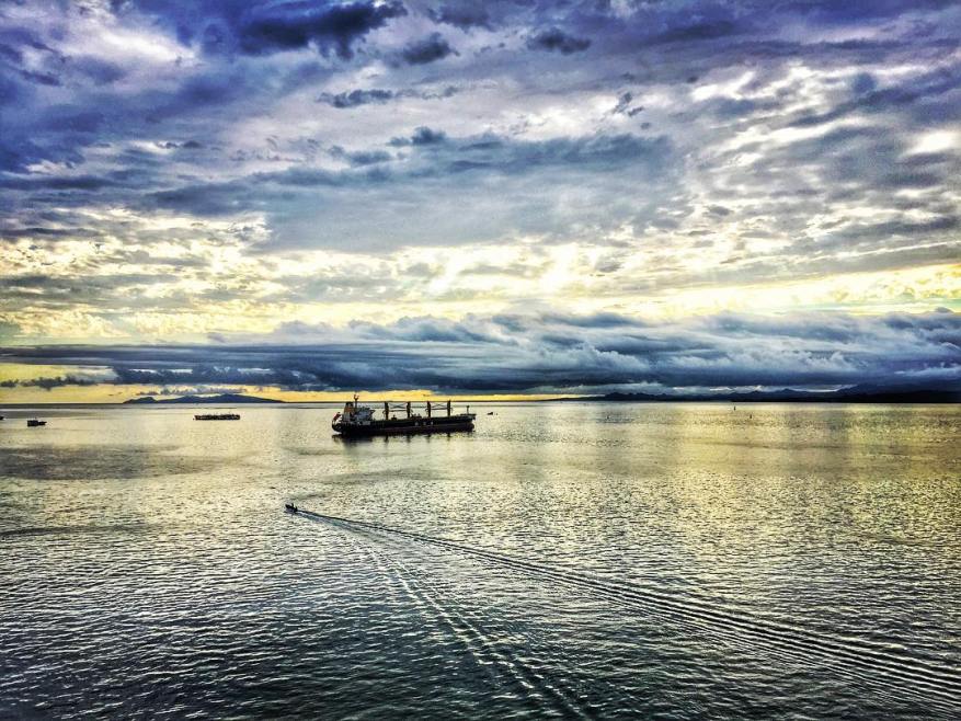 Sunset at Port Denarau in Fiji - image taken by Wendy Norman