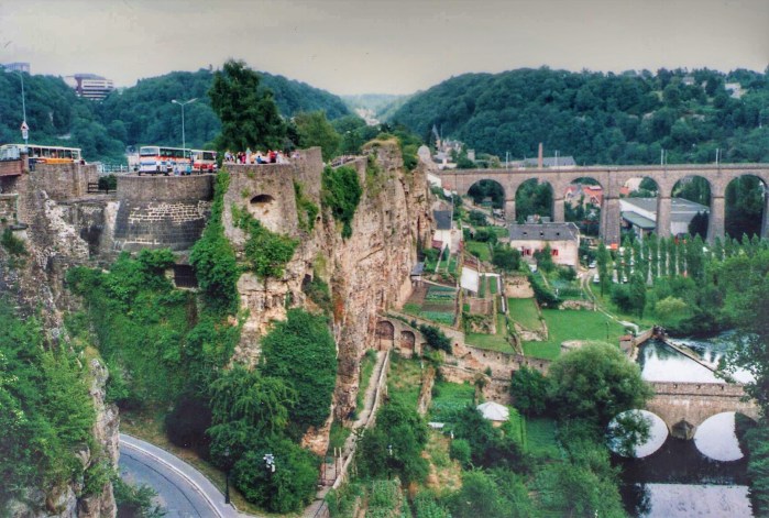 Luxembourg old city and fortress