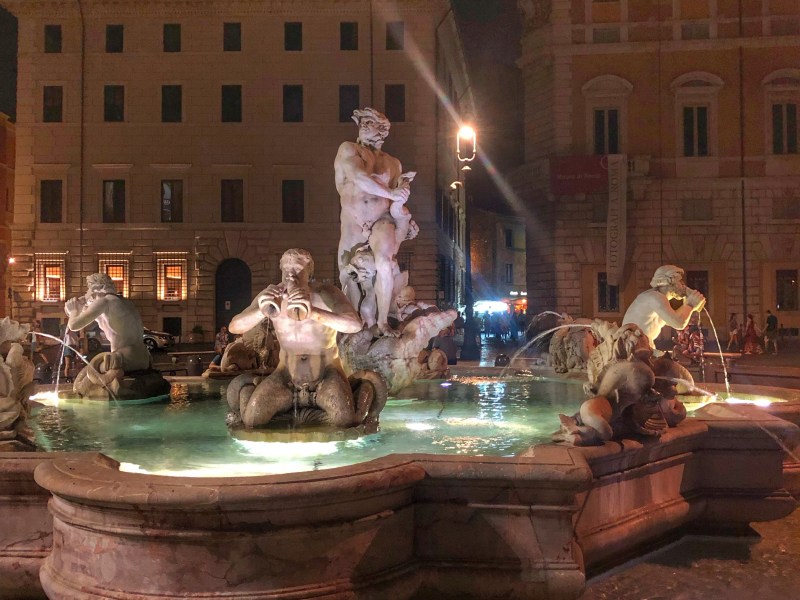 Fontana-del-Moro-Piazza-Navona-Rome-Wendy-Norman Fontana del Moro
